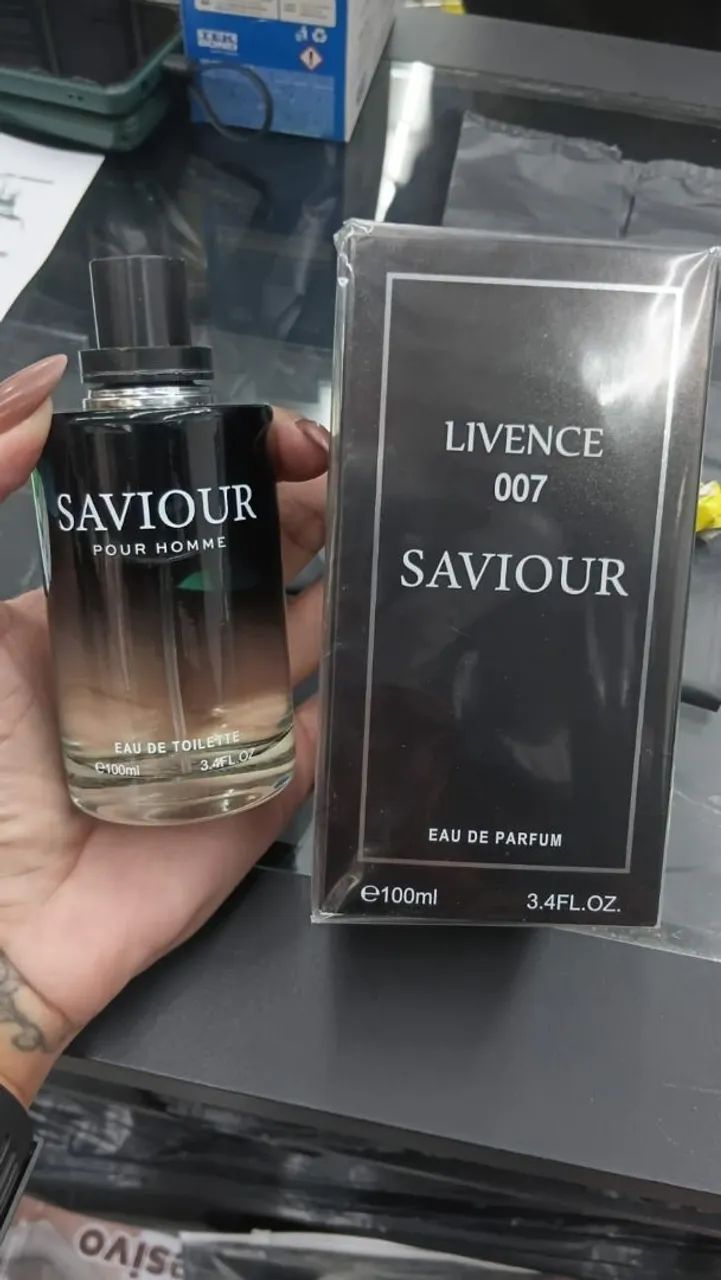 Saviour 007 Livence Perfume Masculino  100ml