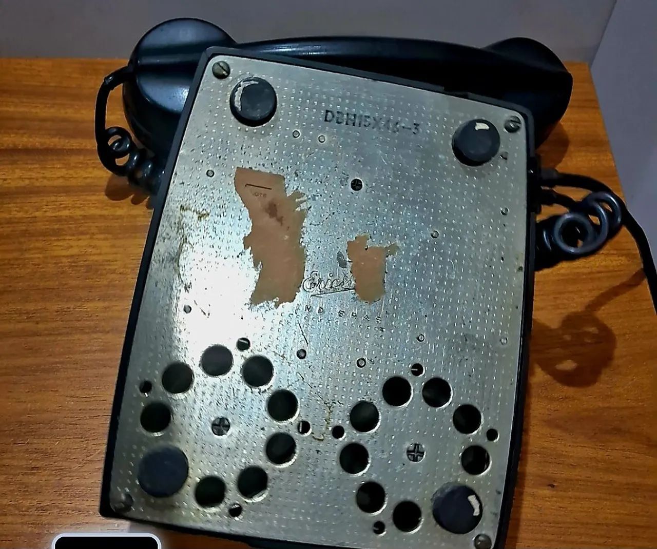 Telefone fixo de Baquelite  - Foto 3