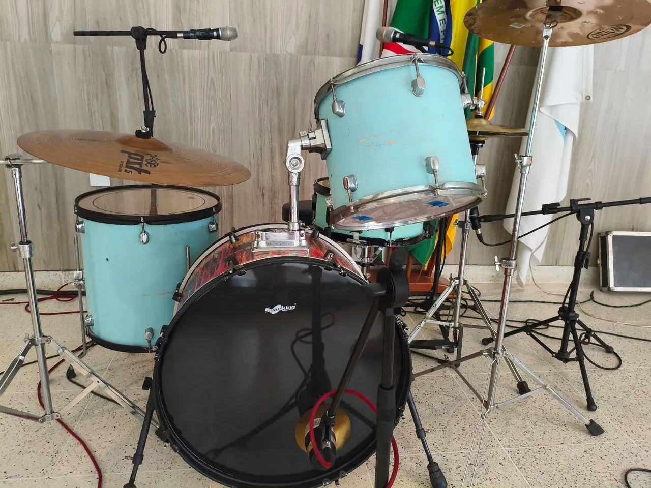 Bateria acústica  - Foto 2