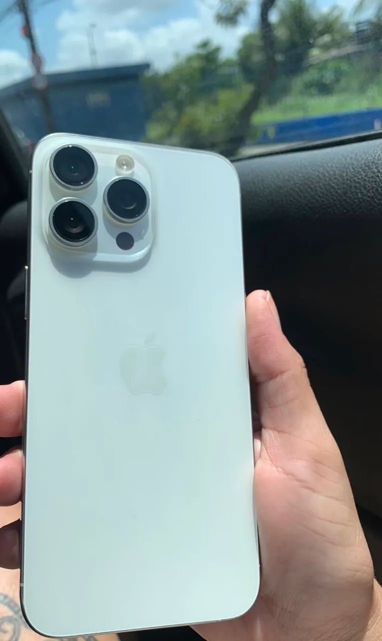 iphone 15 pro Max 256Gb Branco - Foto 4