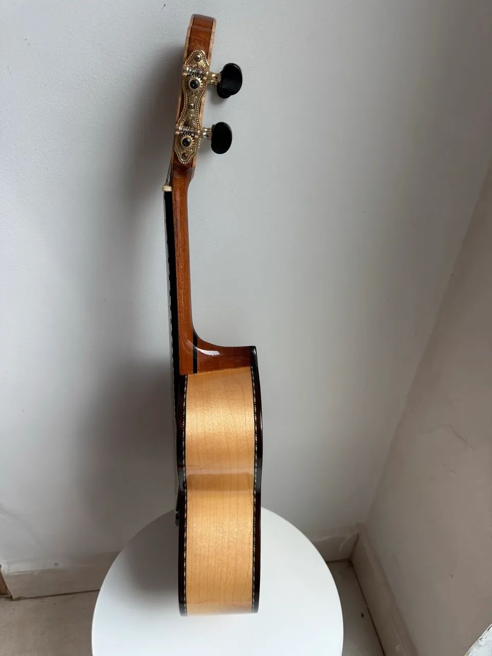 Cavaco de faia com tampo de cedro canadense do Marcelino luthier  - Foto 5