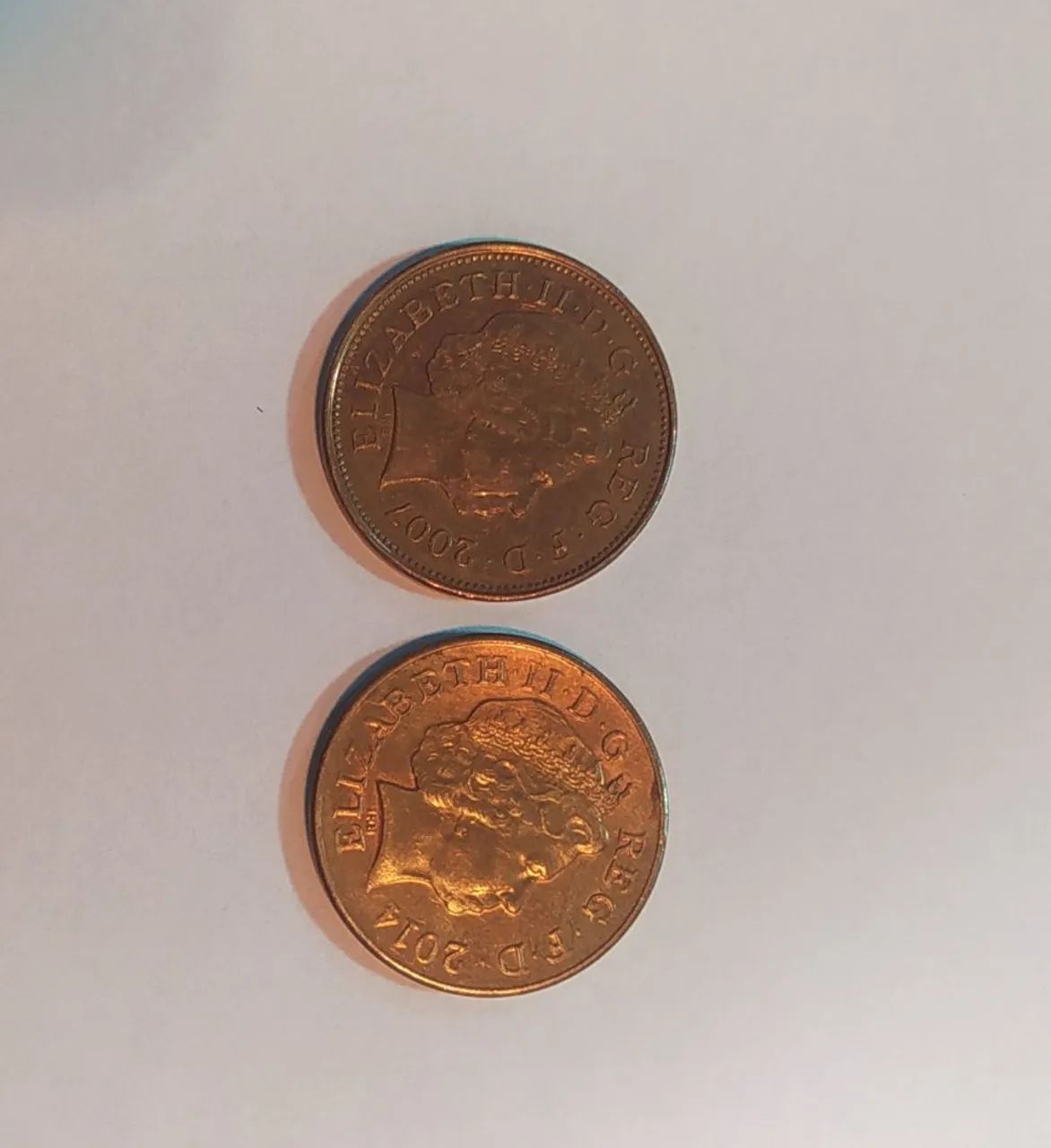 2 Moedas do Reino Unido - Foto 2