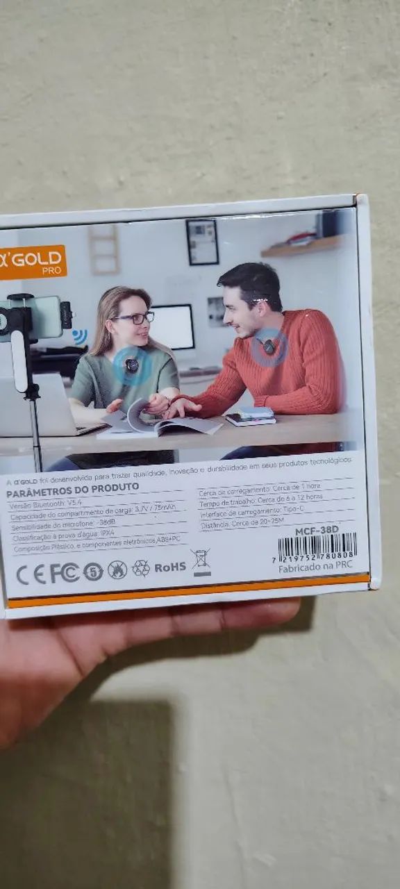 Microfone lapela - Foto 4