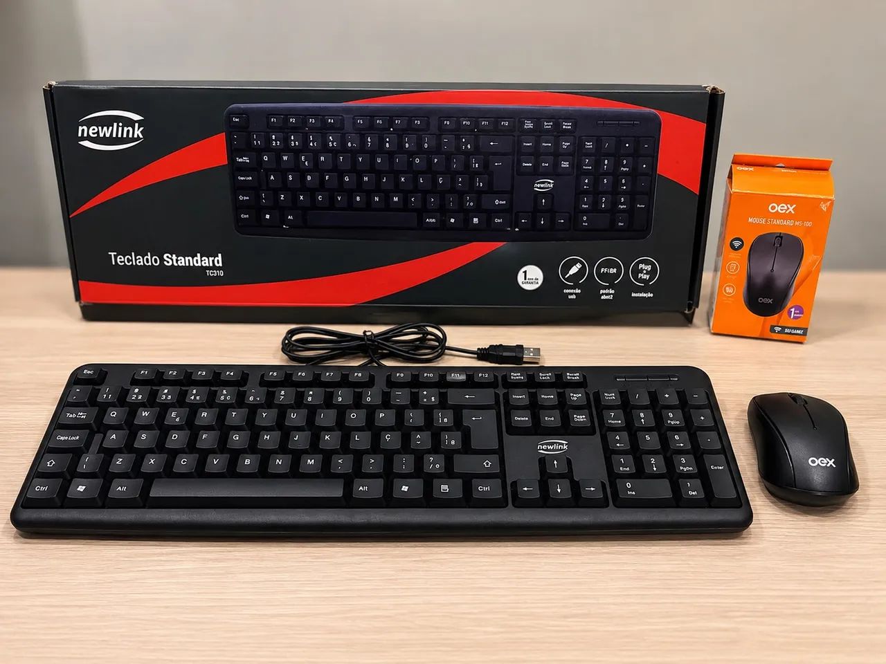 KIT TECLADO + MOUSE   -  PRONTO PARA USAR!  - Foto 4