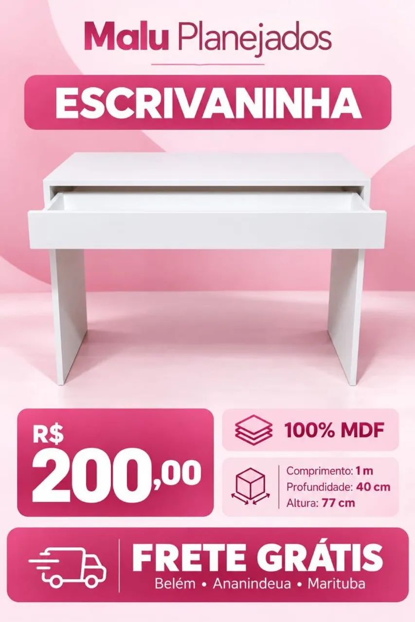 Promoção escrivaninha 