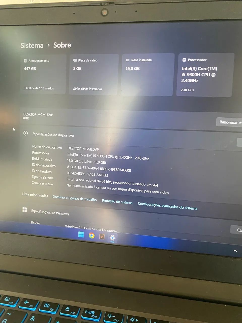 Notebook Gamer Lenovo L340 - Foto 3