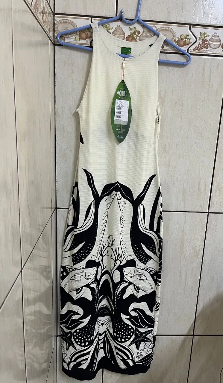 Vestido novo farm 