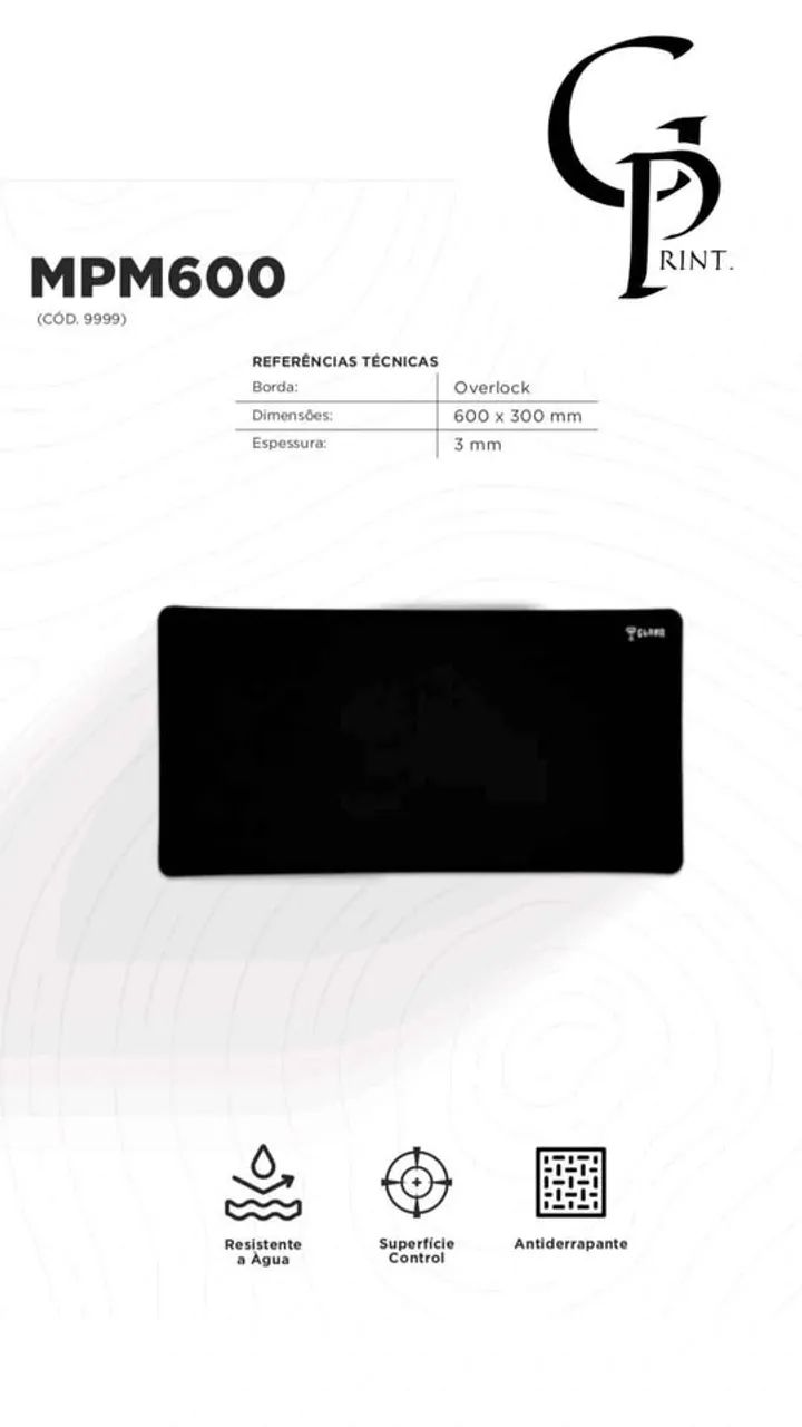 MOUSE PAD GAMER - CLANM - Foto 5
