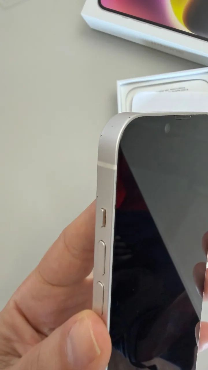 iPhone 14 branco estelar 128gb - Foto 3