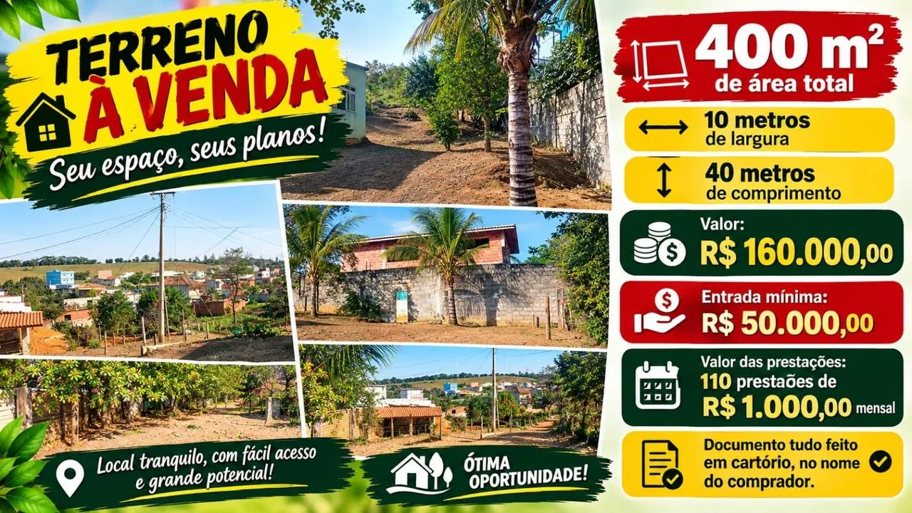 Vendo terreno em Macaé bairro Horto 