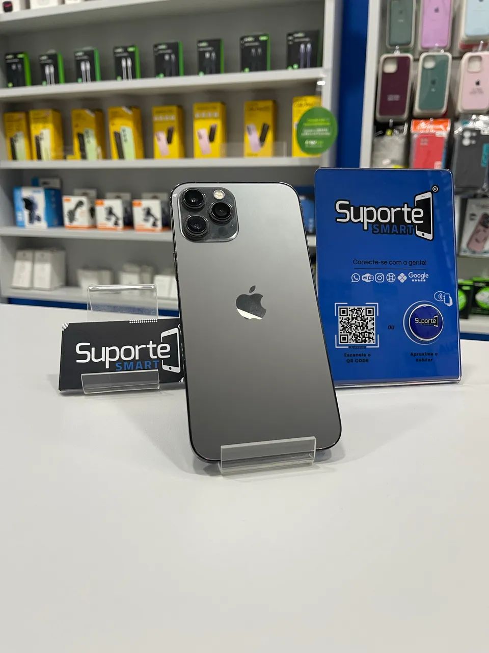 12ProMax iPhone 256G João - Smartphones e Celulares - Cinza 256GB Max Pro 12 iPhone 本体　箱 スペースグレー スマートフォン本体