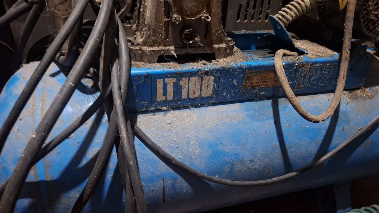 Compressor 100L 2hp - Foto 4