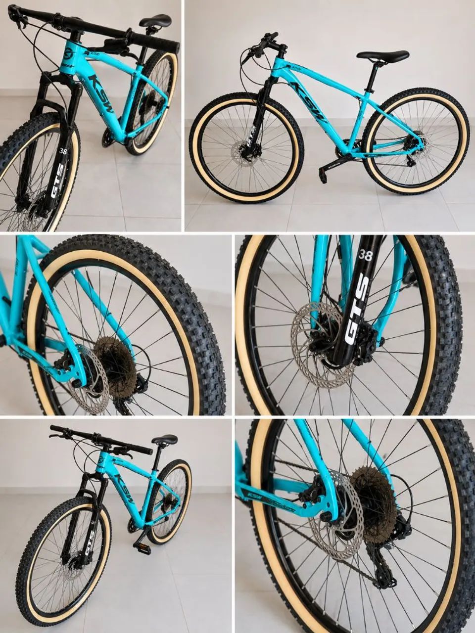 Bicicleta KSW Aro 29 - Estado de Nova