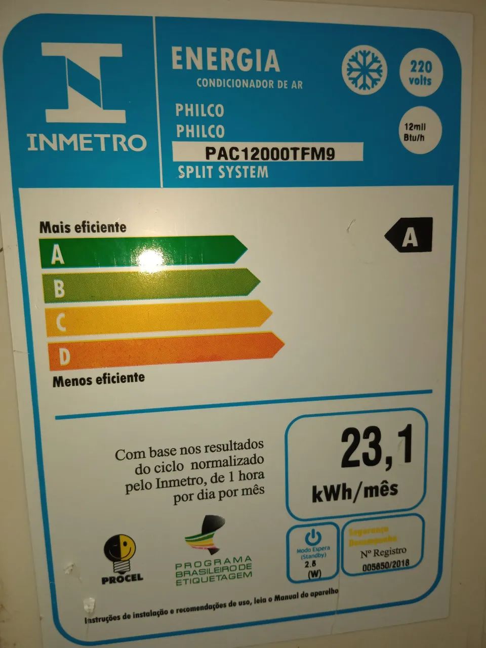 ar condicionado philco 12000btus  - Foto 4