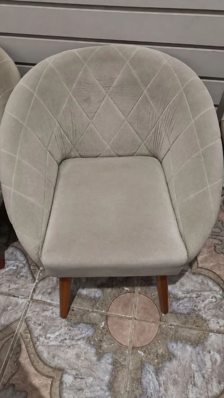 3 poltronas para recepção em ótimo estado de conservação. - Foto 3