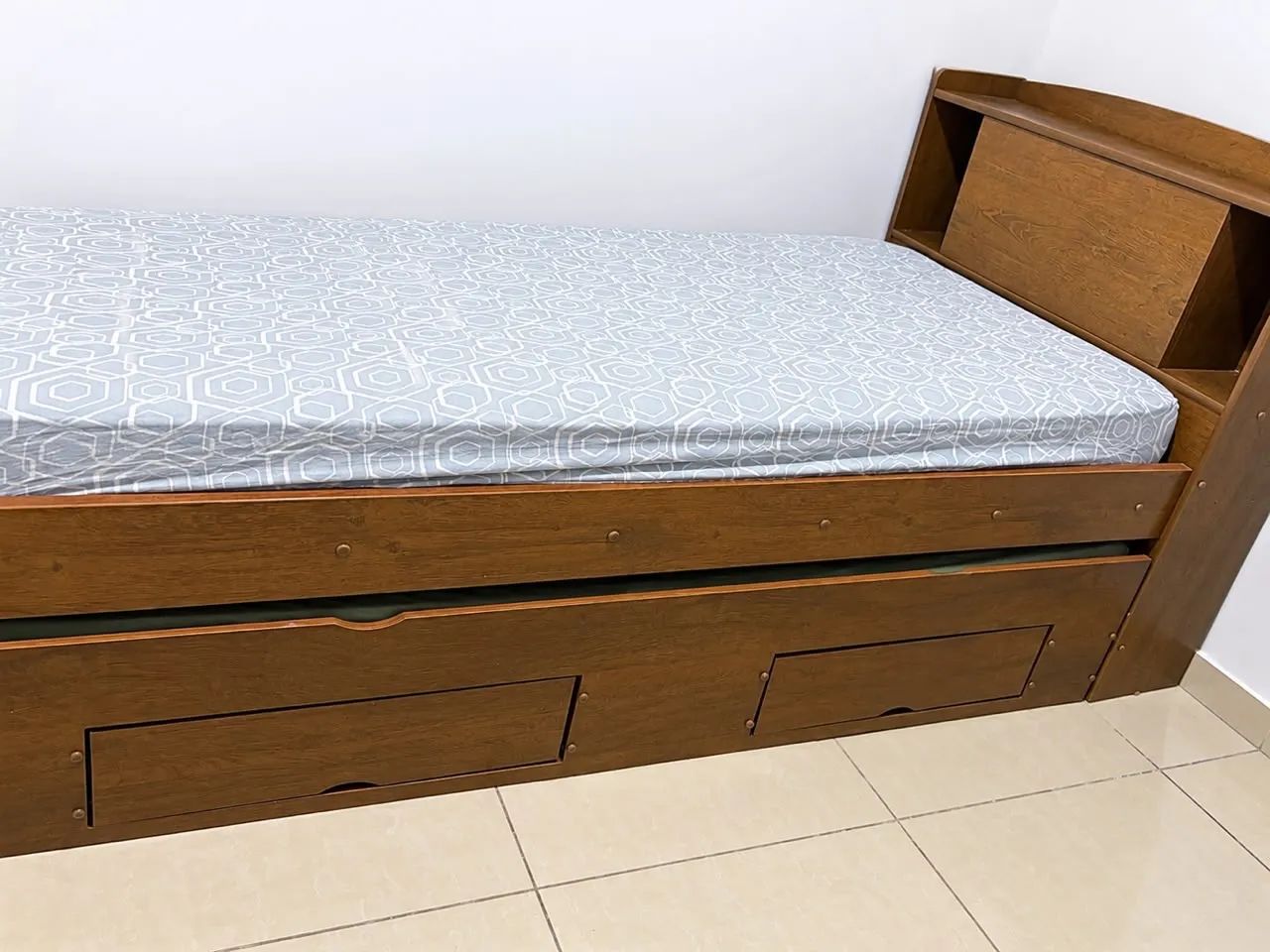 Cama solteiro com auxiliar  - Foto 2