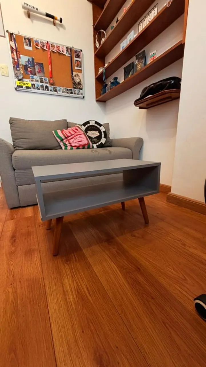 Mesa de centro cinza - Foto 2