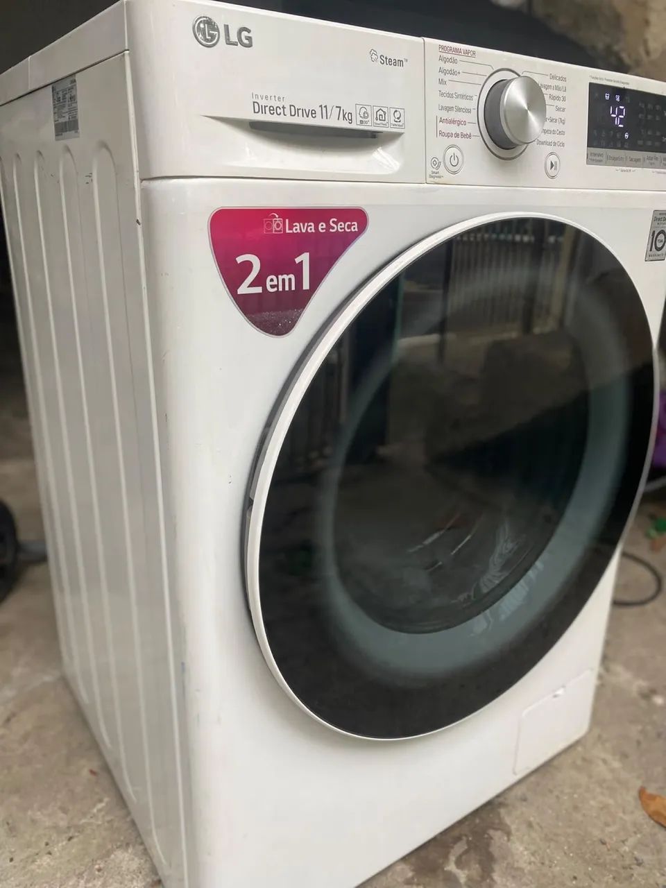 Lava e seca LG 11 kg  - Foto 2