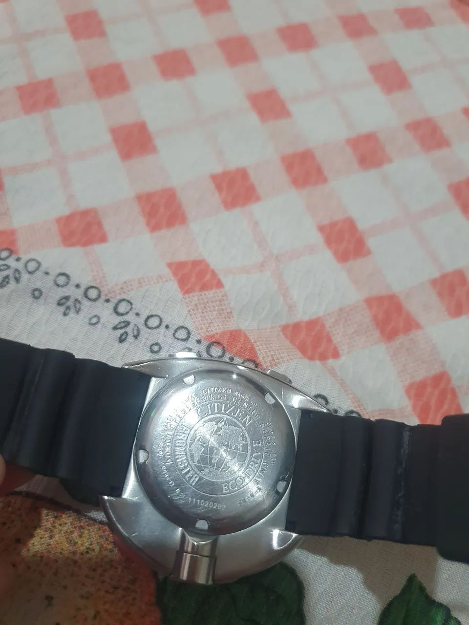 Citizen eco driver meia lua funcionando normalmente todo em aço inox original sensor off - Foto 5