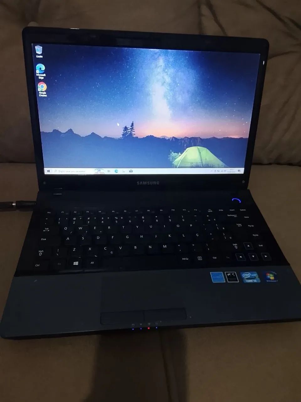 notebook Samsung i3 segunda geração 