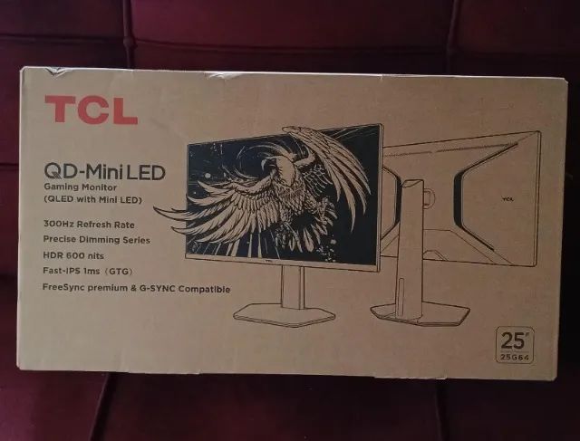 Monitor Gamer TCL 25 Polegadas QLED Mini LED Fast IPS Full HD 300Hz 1ms - Foto 2