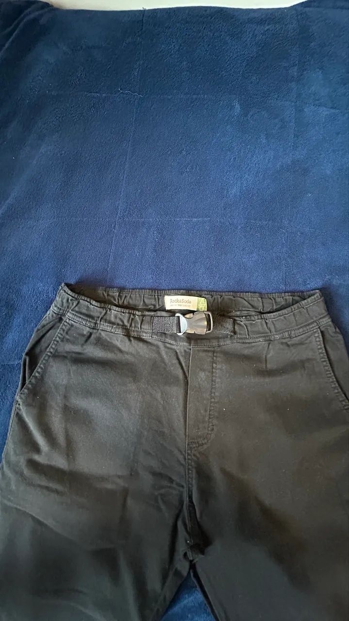 Calça Cargo Preta - Foto 3