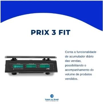 BALANÇA TOLEDO PRIX 3 FIT - Foto 4