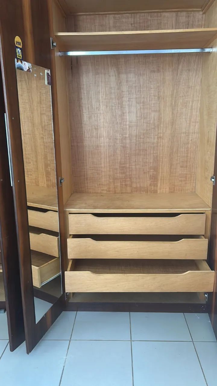 guarda roupas e cama - Foto 2