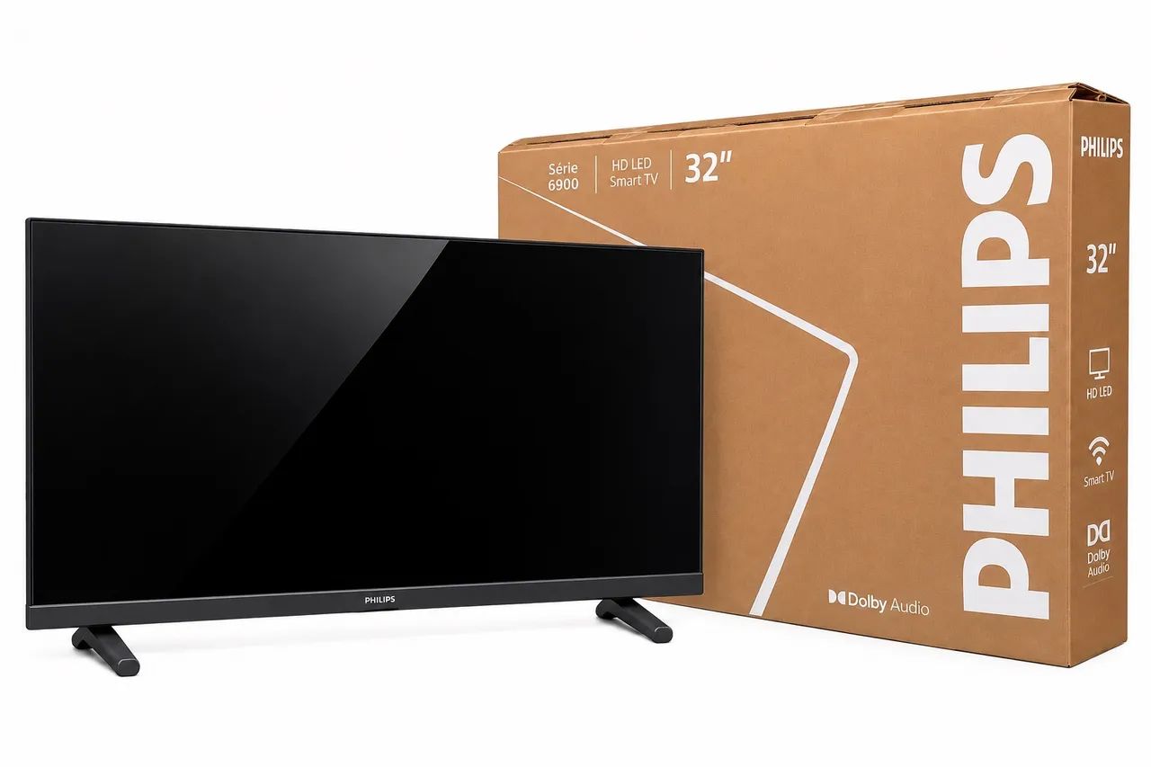 Tv Philips 32 polegadas nunca usada