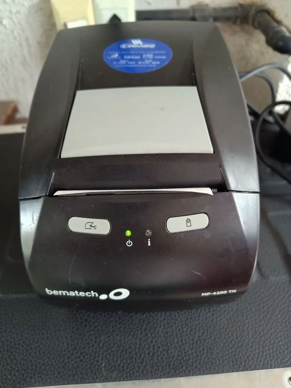 Vendo Impressora Térmica Não Fiscal Bematech Mp-4200 Th e Leitor de Código de barras. - Foto 3