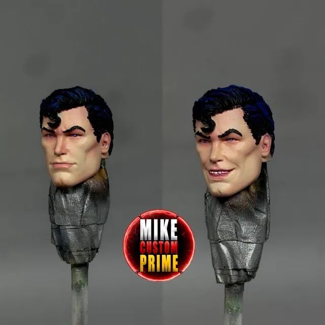 HEAD CUSTOM SUPERMAN PADRÃO MCFARLANE E CT-TOYS - Foto 3