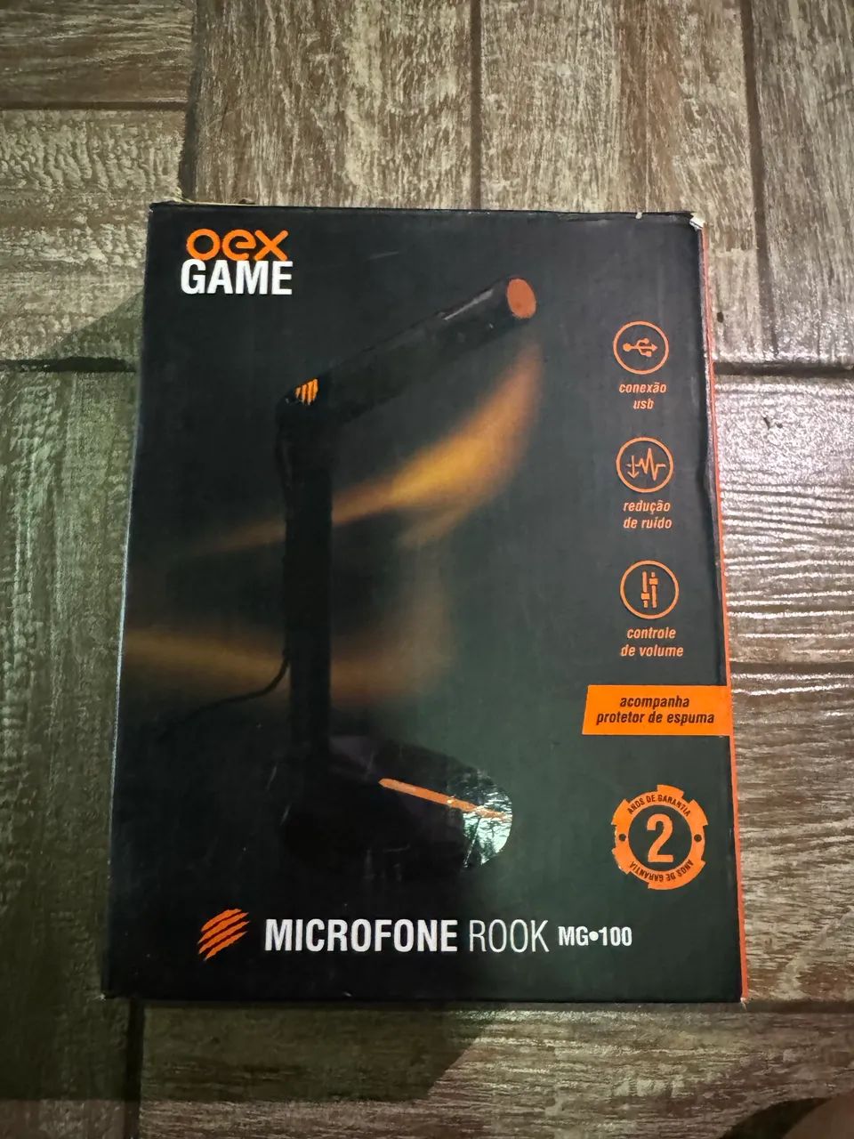 Microfone rook mg100