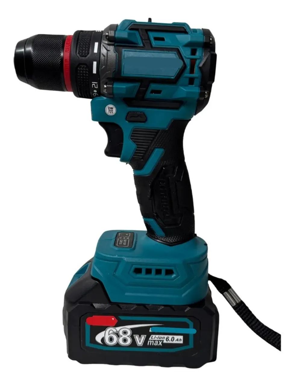 Kit Chave De Impacto E Parafusadeira 68v C/maleta e 2 Baterias