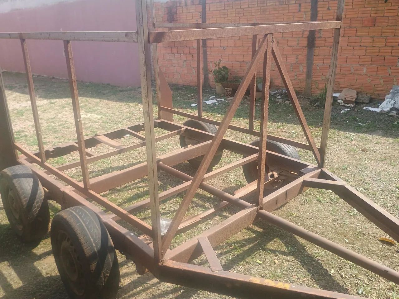 Vendo carcaça de treiler  - Foto 5