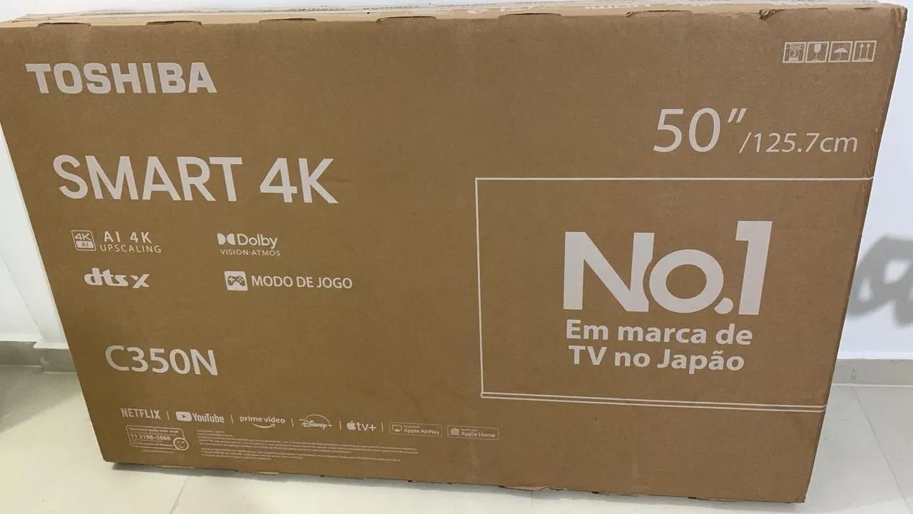 TOSHIBA FCL20 4箱 TV NOVA NA CAIXA - TVs - Barreiros, São José 1503473137 | OLX