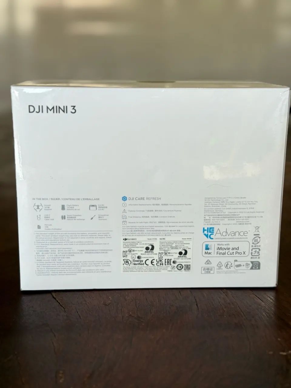 Drone DJI Mini 3 Standard Com tela Nacional Anatel - Foto 3