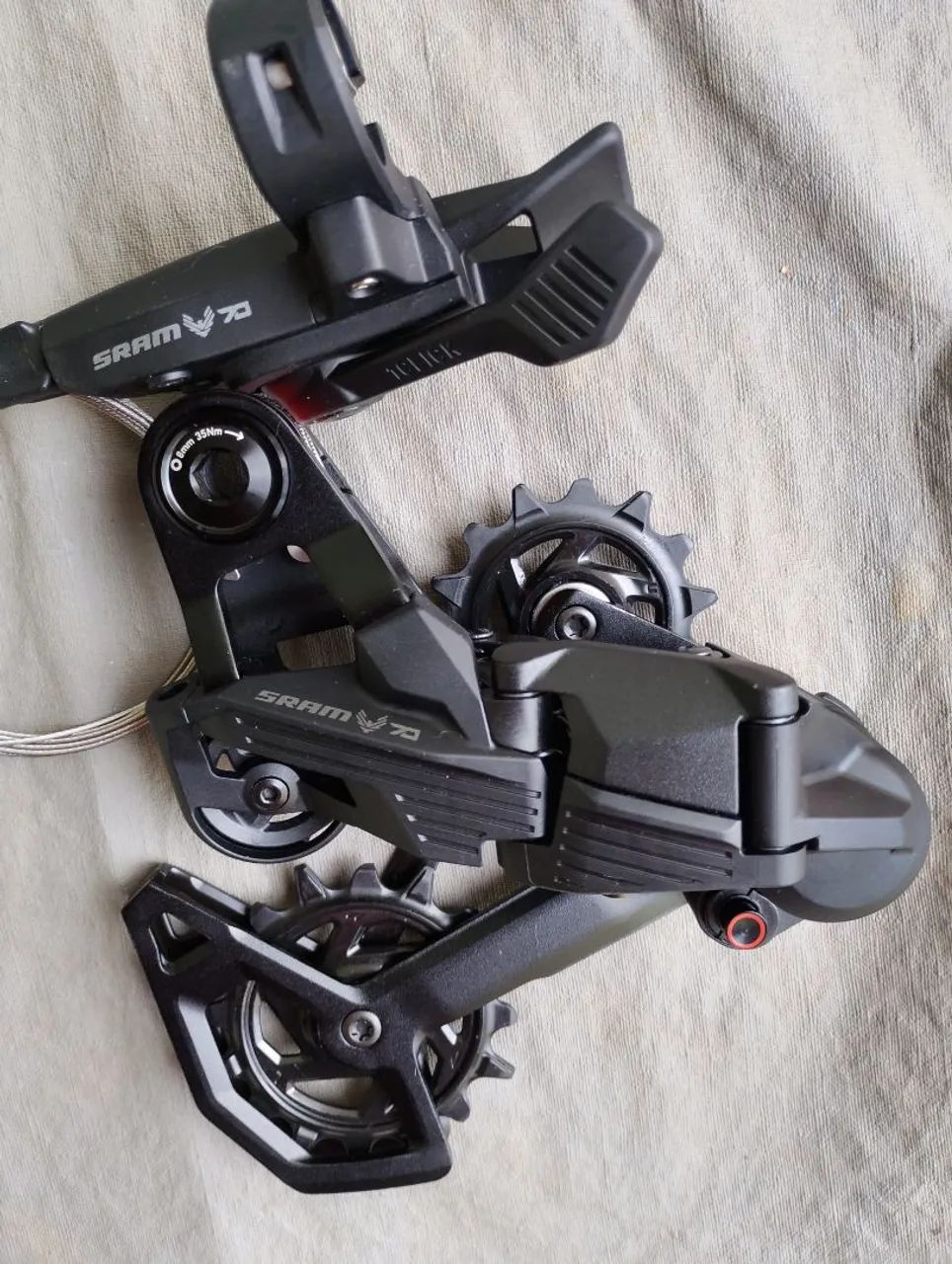 Câmbio e trocador Sram S70 T-Type  - Foto 4