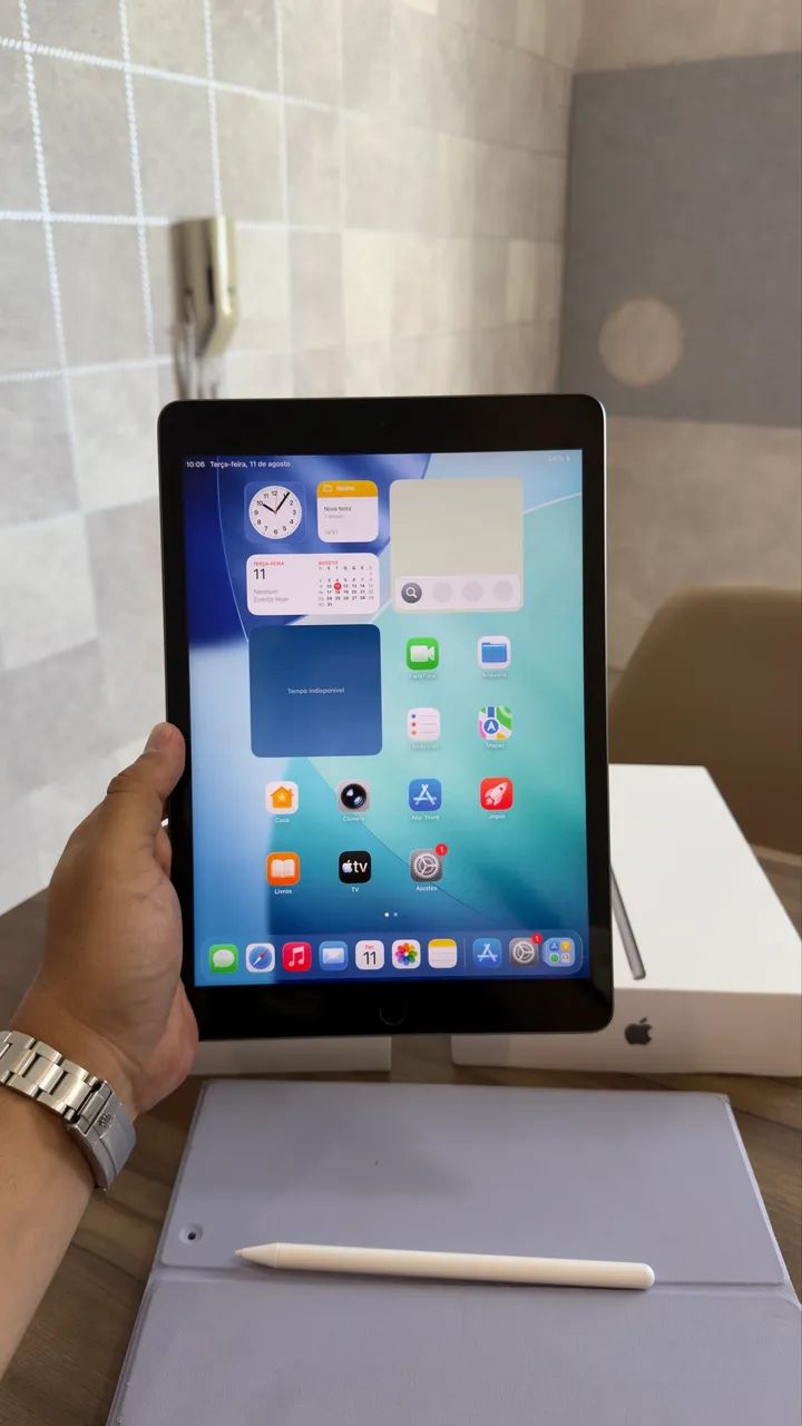 iPad 9 64 gb completo impecável  - Foto 2
