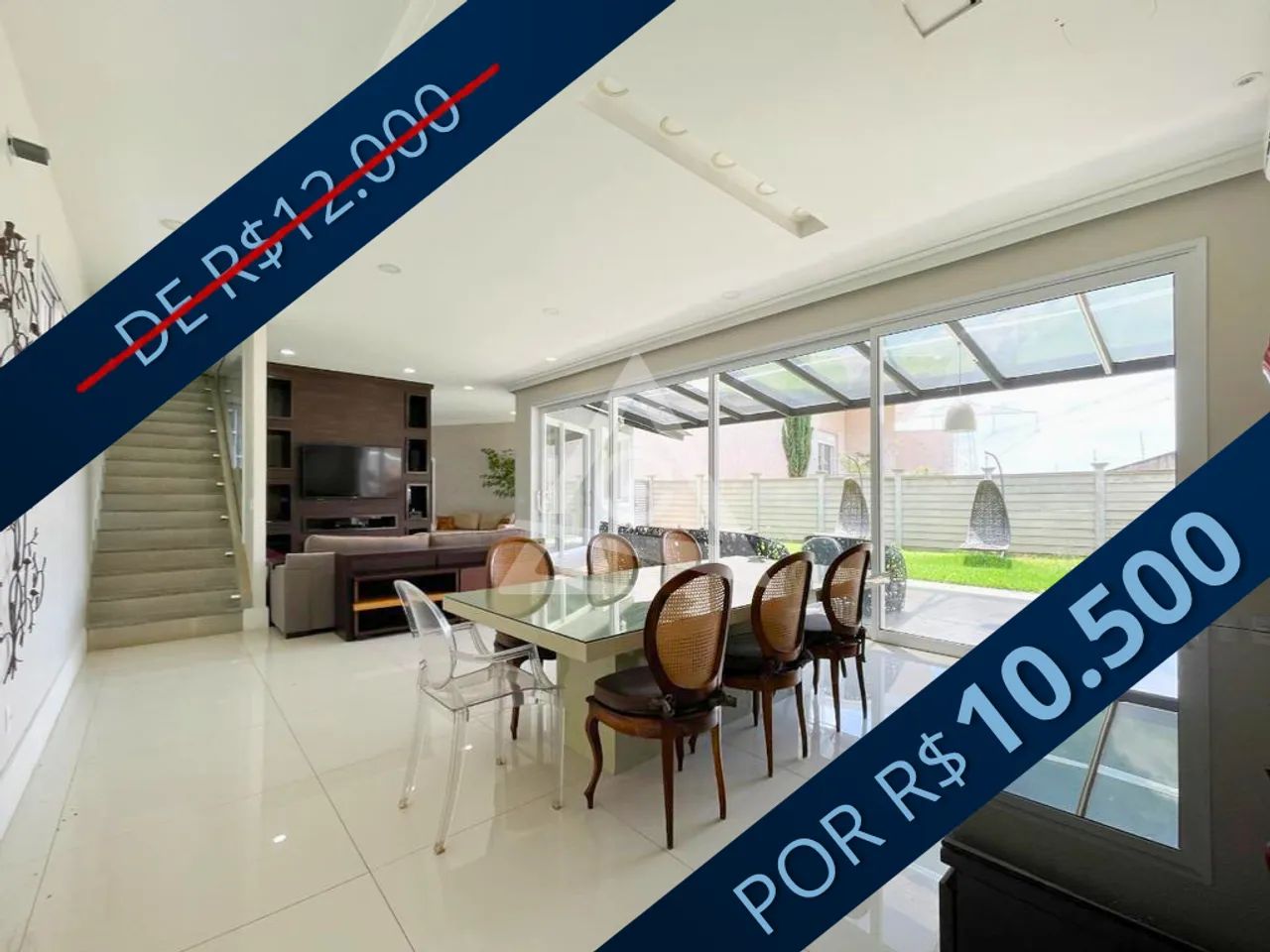 Casa para alugar em Campinas, Parque das Quaresmeiras, com 4 suítes, com 330 m²