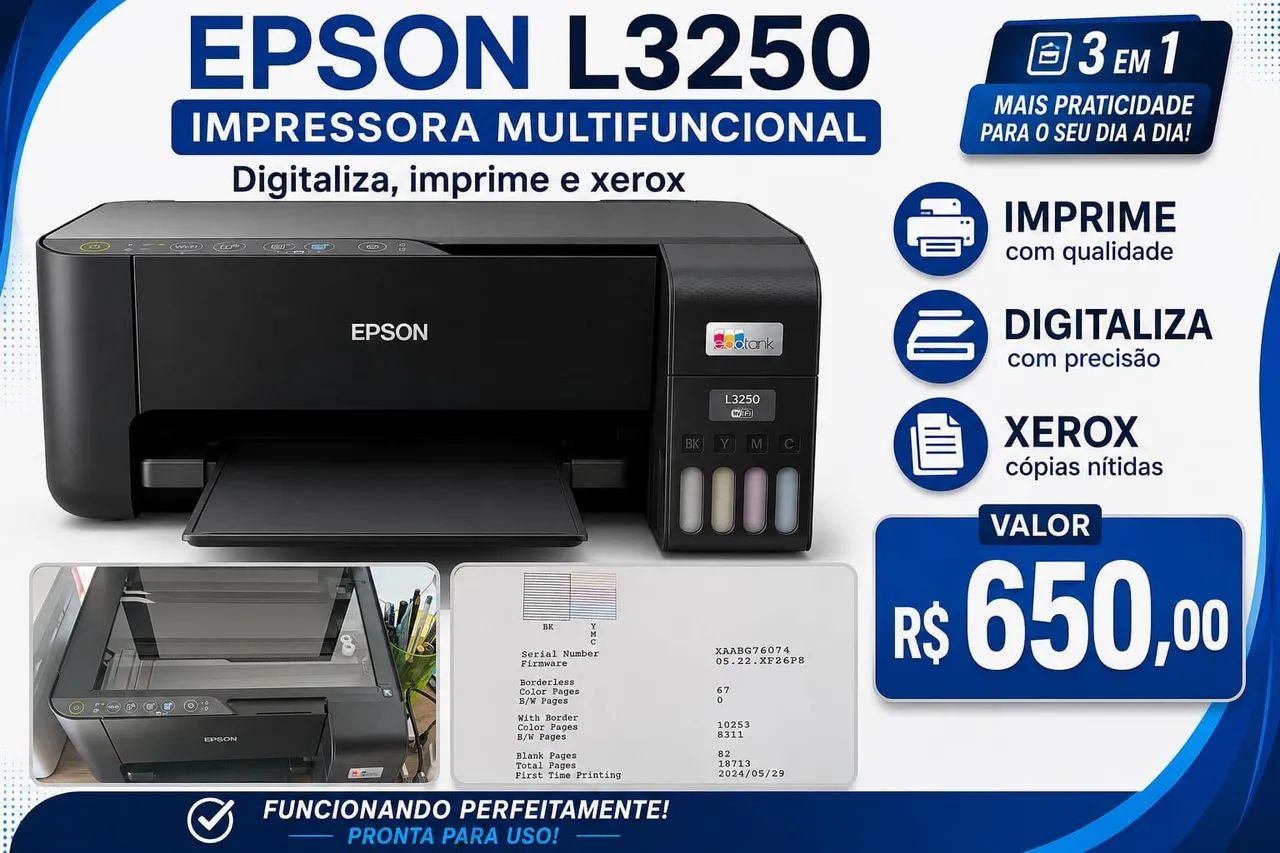 Impressora Epson L3250