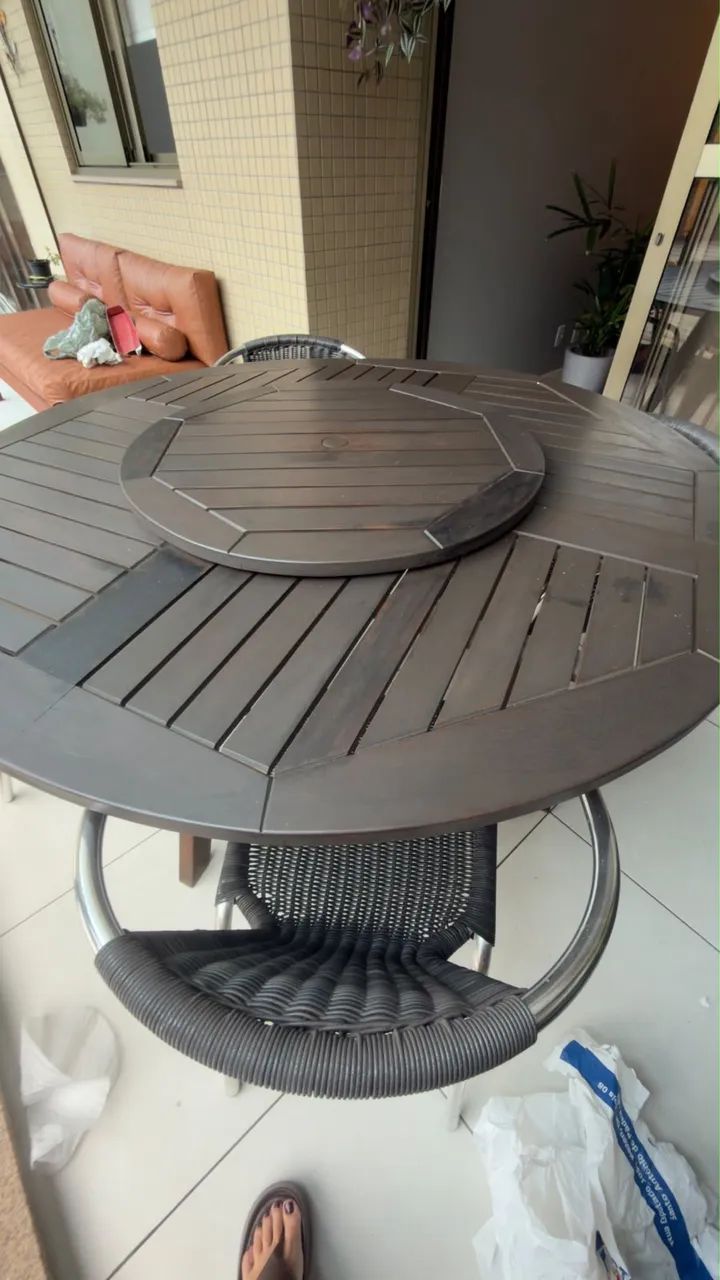 Mesa de Varanda com 4 cadeiras  - Foto 5
