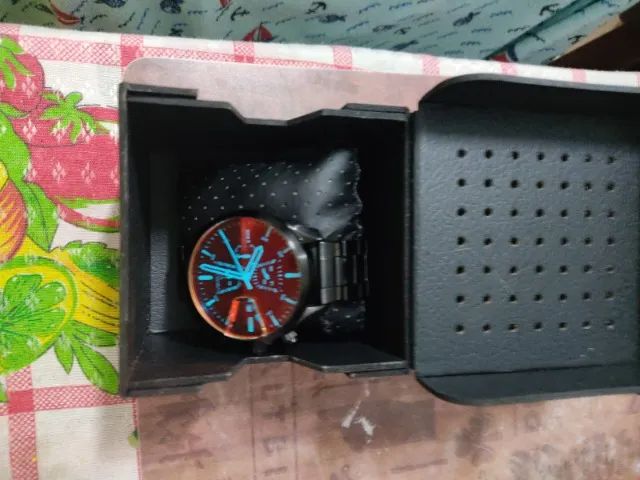 Relógio Diesel Ms9 Chrono Masculino - Preto Original - Foto 4