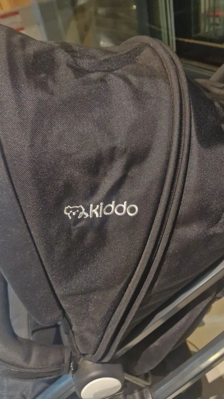 Carrinho de bebê com Moisés e bebê conforto Kiddo   - Foto 5