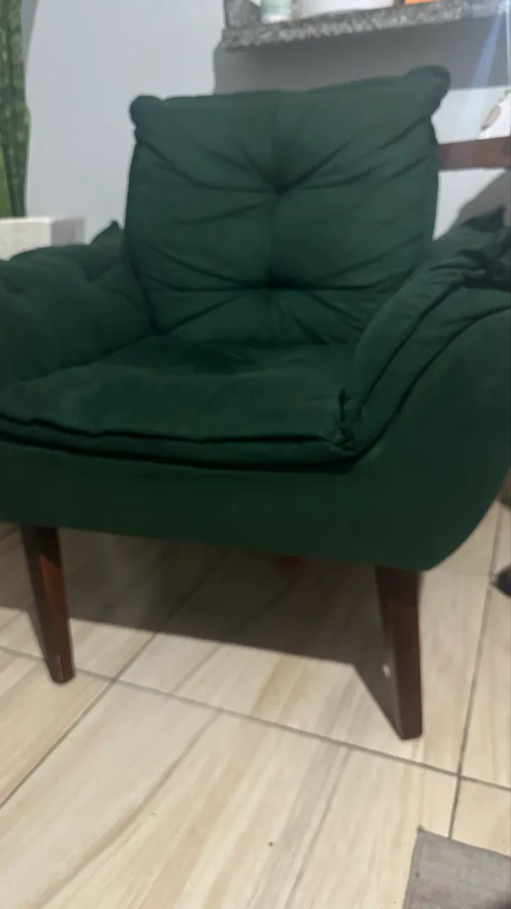 Poltrona verde