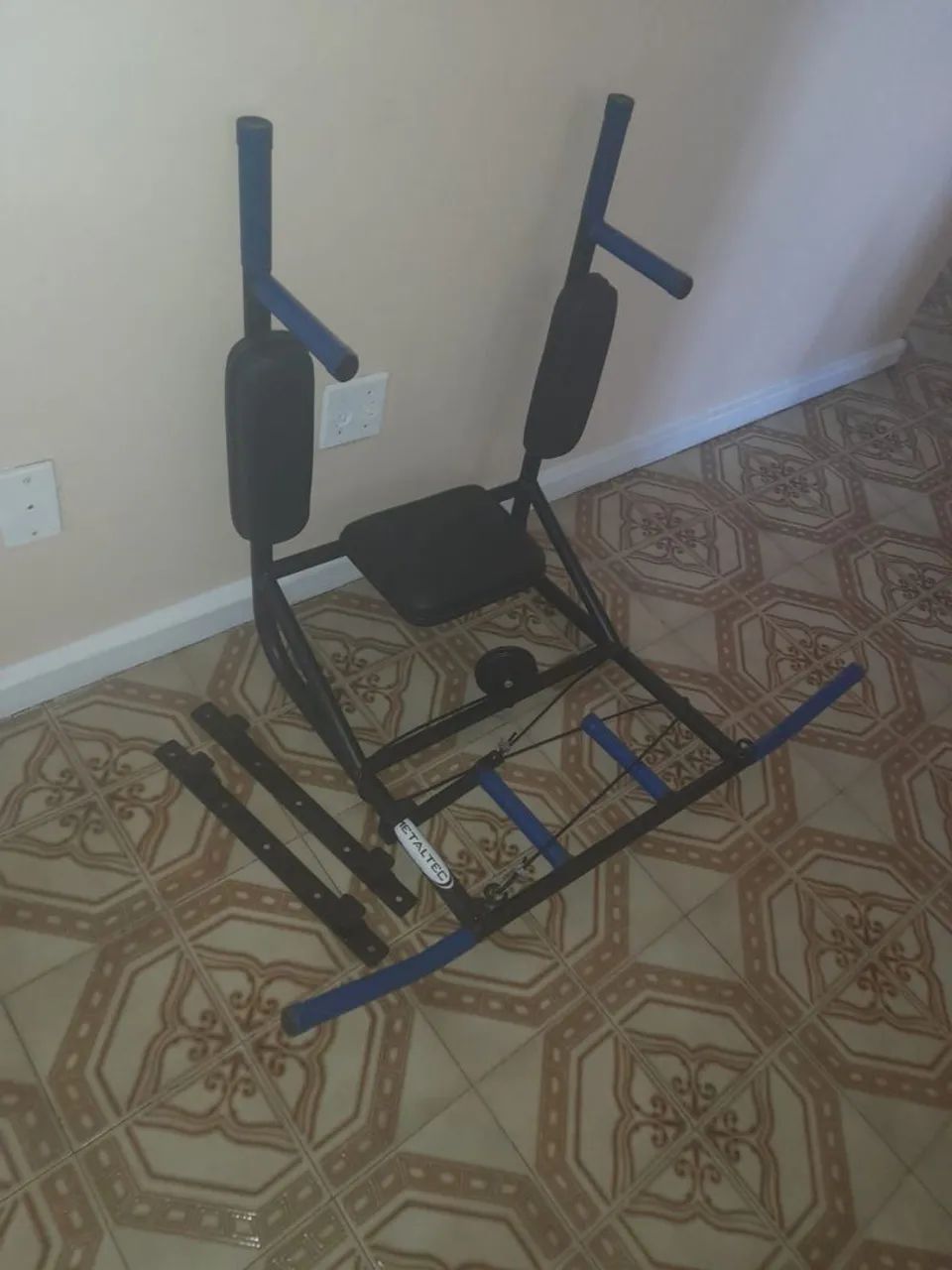 BARRA FIXA E PARALELA PARA EXERCÍCIOS - Foto 4