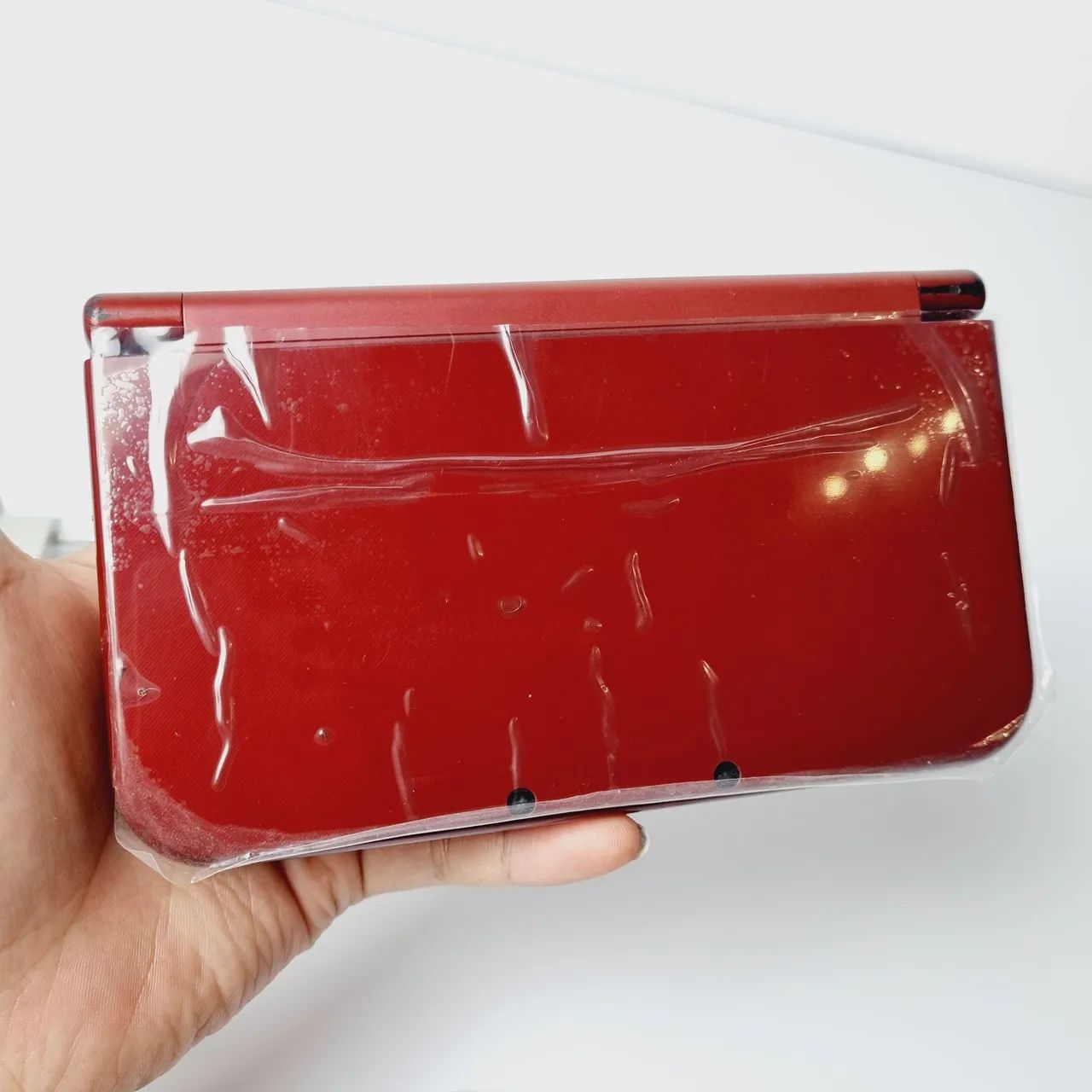 454- DESBLOQUEADO NEW 3DS XL VERMELHO - Foto 3