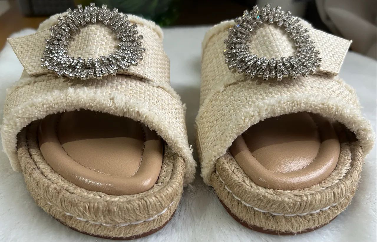 Alexandre Birman FLAT RAFFIA MADELINA  - Foto 2