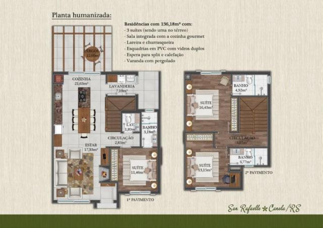 Casa residencial à venda, reserva da serra, canela. - Foto 10