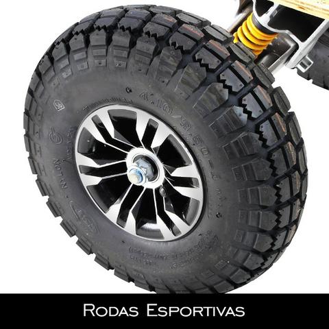 Skate Elétrico Off-road 1600W Drop - Foto 4