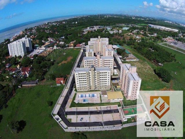 E.R - Apartamento com 2 quartos com quntal perto da praia de Manguinhos - Foto 14